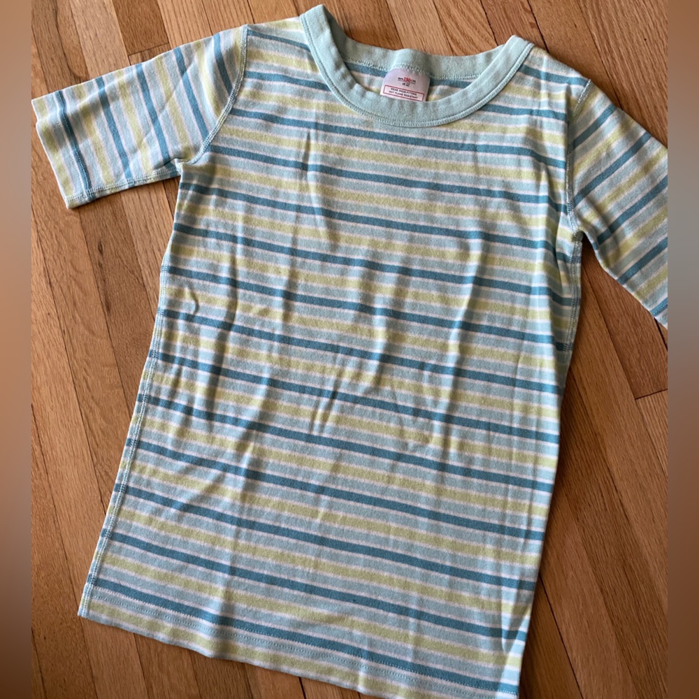 Hanna Andersson PJ Shirt Girl's Size 12/ 150 cm